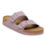 Birkenstock Arizona  Birko-Flor Nubuck In Faded Purple