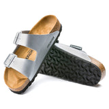 Birkenstock Arizona Birko-Flor Sandals in Silver