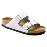 Birkenstock Arizona Birko-Flor Sandals in Silver