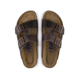 Birkenstock Arizona Hard Footbed Oiled Leather In Habana
