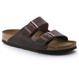 Birkenstock Arizona Hard Footbed Oiled Leather In Habana