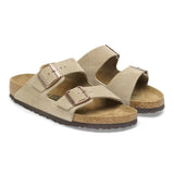 Birkenstock Arizona Suede In Taupe