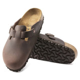 Birkenstock Boston Oiled Leather In Habana