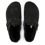 Birkenstock Boston Shearling in Black