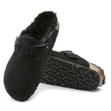 Birkenstock Boston Shearling in Black