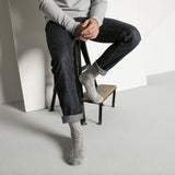 Birkenstock Cotton Twist Men Socks In Gray