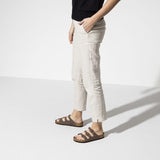 Birkenstock Florida Soft Footbed Birko-Flor Nubuck In Mocha