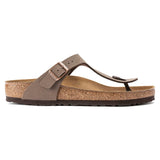Birkenstock Gizeh Birko-Flor Nubuck in Mocha