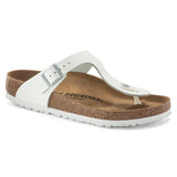 Birkenstock Gizeh Natural Leather White