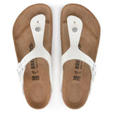 Birkenstock Gizeh Natural Leather White