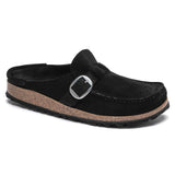 Birkenstock Leve Buckley Suede Leather In Black
