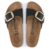 Birkenstock Madrid Big Buckle Sandals in Black