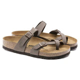 Birkenstock Mayari  Birko-Flor Nubuck In Mocca