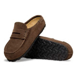 Birkenstock Naples Wrapped Suede In Carafe