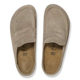 Birkenstock Naples Wrapped Suede Leather(Regular Fitting) In Taupe