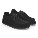 Birkenstock Utti Lace Suede Leather In Black
