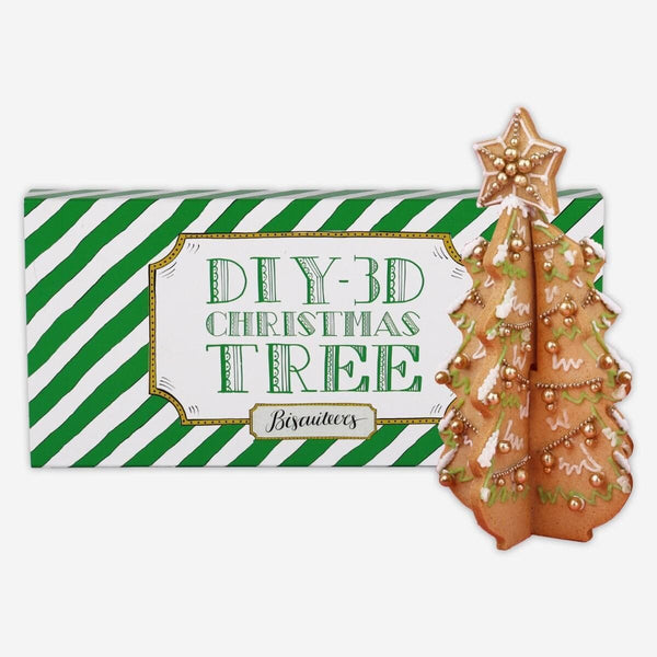 Biscuiteers 3D DIY Christmas Tree Kit
