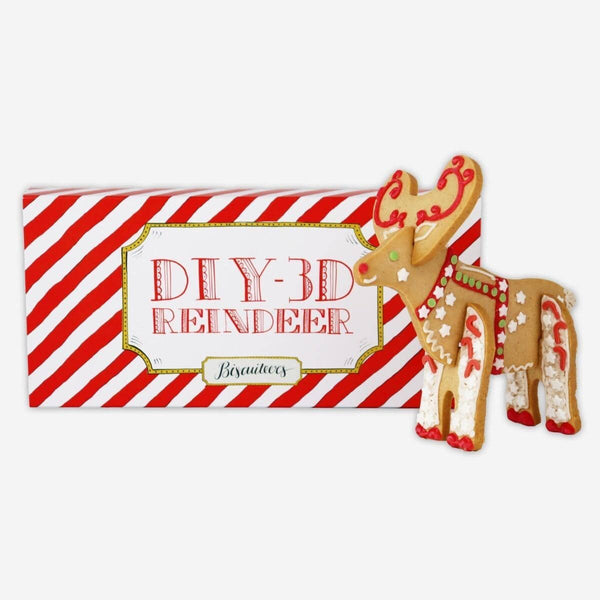 Biscuiteers 3D DIY Reindeer Kit