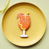 Biscuiteers Aperol Spritz Letterbox Iced Biscuit