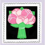 Bouquet Of Flowers Letterbox Biscuit