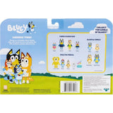Bluey Figure 4-Pack Wedding Time Special Set