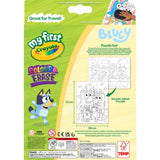 Bluey My First Crayola Colour & Erase Puzzle Set