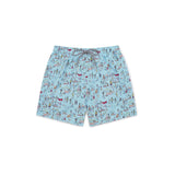 Boardies Beach Folk Swim Shorts in Multi/Blue base