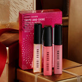 Bobbi Brown Swipe-and-Shine Crushed Oil-Infused Gloss Trio