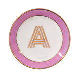 Bombay Duck Library Monogram Trinket Dish Letter