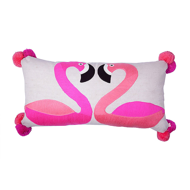 Bombay Duck Flamingoes Cushion