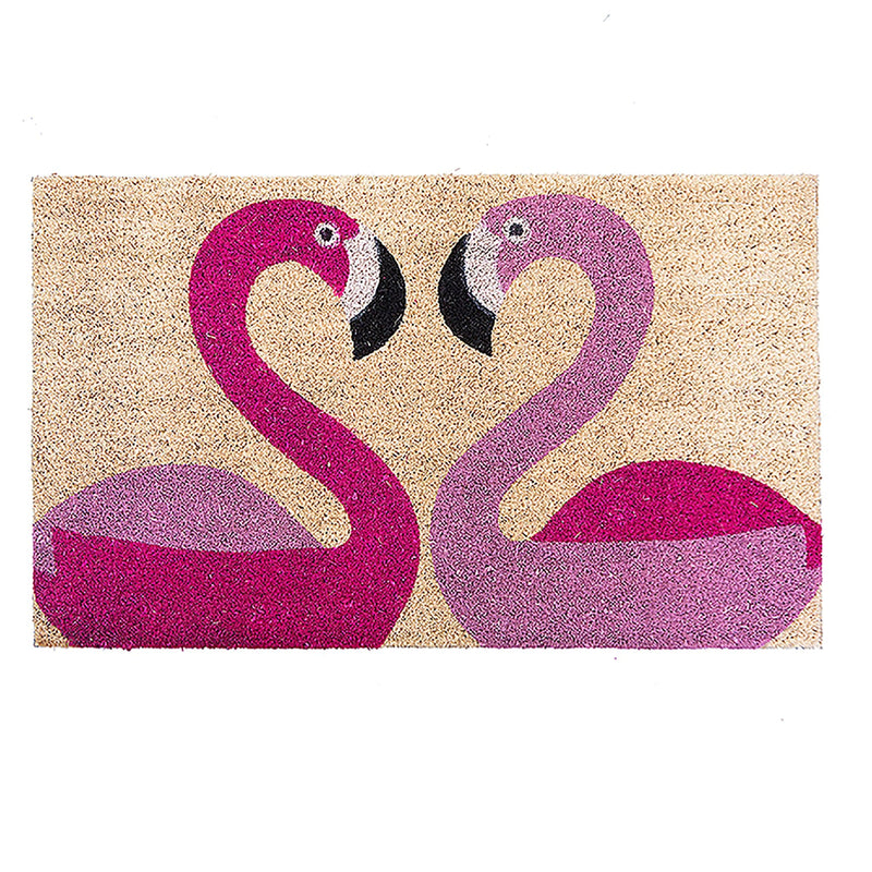 Bombay Duck Flamingoes Door Mat