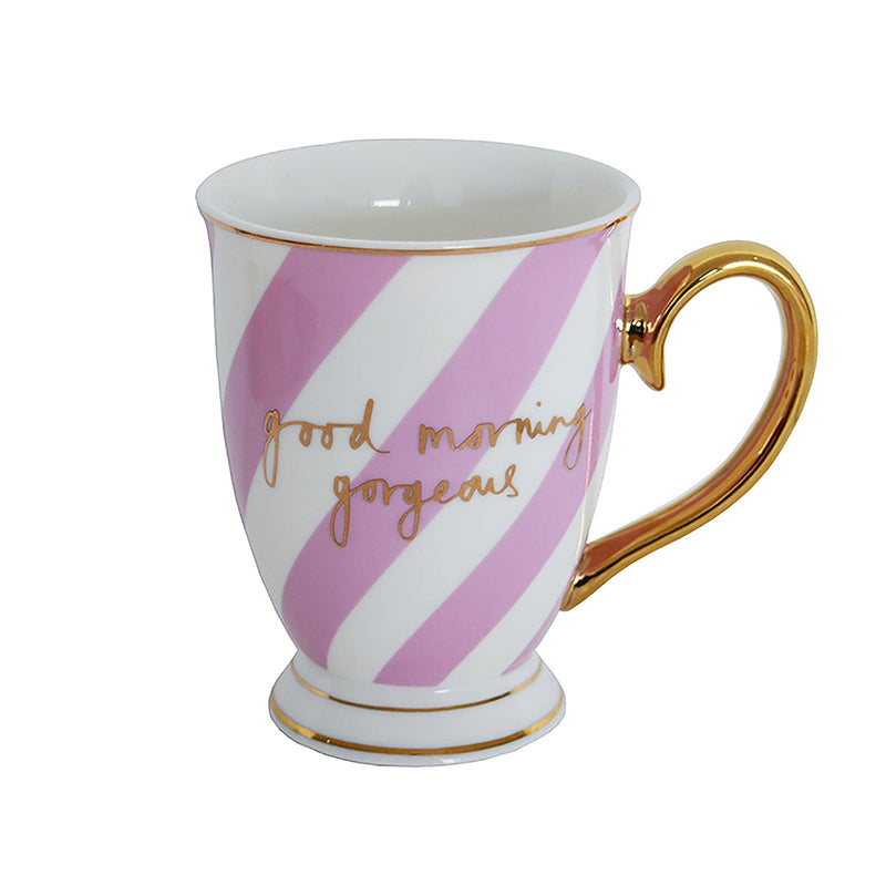Bombay Duck Good Morning Gorgeous Typography Mug