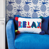 Bombay Duck Small Talk RELAX Cushion Multicoloured
