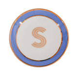 Bombay Duck Library Monogram Trinket Dish Letter