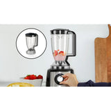 Bosch Food processor MultiTalent 3 800W in Black Brushed stainless steel