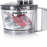 Bosch Food processor MultiTalent 3 800W in Black Brushed stainless steel