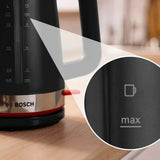 Bosch TWK4M223GB 1.7 Litres Jug Kettle In Black