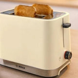 Bosch TAT4M227GB 2 Slice Compact MyMoment Toaster In Cream