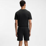 BOSS Cotton-blend Pyjama Shorts With Embroidered Logo in Black