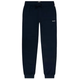 BOSS Cuffed Regular Fit Waffle Pyjama Trousers In Dark Blue