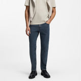 BOSS Maine Regular-Fit Jeans In Comfort-Stretch Denim In Dark Blue