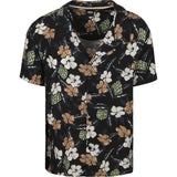Boss Regular-Fit Black Shirt With All-Over Print