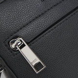 Boss Reporter Bag With Embossed Logo in Black