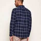 BOSS Rickert Check Shirt in Dark Blue