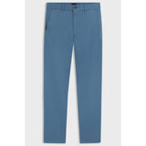 Boss Slim-Fit Chinos In Stretch-Cotton Satin Light Blue