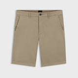 Boss Slim-Fit Shorts In Stretch-Cotton Twill Light Brown