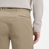 Boss Slim-Fit Shorts In Stretch-Cotton Twill Light Brown