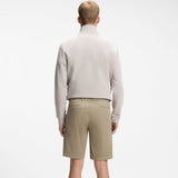 Boss Slim-Fit Shorts In Stretch-Cotton Twill Light Brown