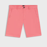 Boss Slim-Fit Shorts In Stretch-Cotton Twill Light Red