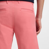 Boss Slim-Fit Shorts In Stretch-Cotton Twill Light Red